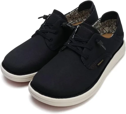Vista 2 de PROMOLA Zapatos anchos para hombre Zapatos sin cordones Zapatos mocasines para hombre Zapatos de senderismo para hombre