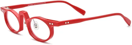 Vista 5 de HEPIDEM Marco de lentes de acetato para mujer vintage pequeño ovalado lentes ópticos para hombre