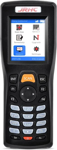 Vista 8 de Escáner de código de barras 1D 2D inalámbrico, escáner de inventario portátil JRHC y colector de datos PDT dispositivo de inventario PDT con lector