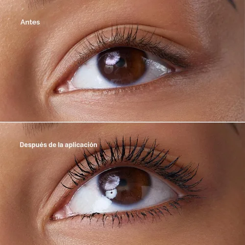 Vista 2 de Clinique High Impact High-Fi Full Volume Mascara Volume, Length, Non-Clumping, Smudge-Proof + Safe For Sensitive Eyes, Black/Brown Negro/Marrón