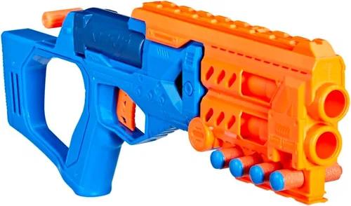 Vista 5 de Nerf N Series Topbreaker Dart Blaster, 4 dardos oficiales Nerf N Series N1