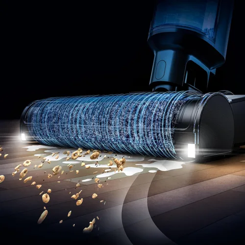 Vista 6 de Shark HydroVac MessMaster Aspiradora con Cable Húmeda y Seca, Aspiradora Trapeador 3 en 1 Multisuperficie y Sistema de Autolimpieza, Liviana