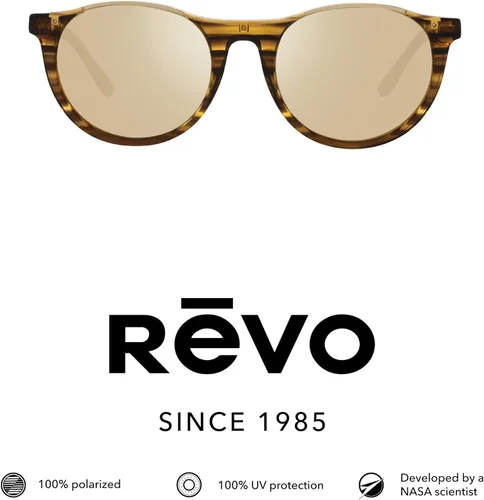 Vista 19 de Revo Gafas de sol x Kendall Toole: Lente polarizada con marco pantoscópico ecológico