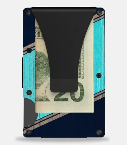 Vista 4 de MIKENCO Navy - Us Naval Husband Wallet Husband Dad Wallet Son Gift Fathers Day - Men Wallet Dad Birthday Gift, Valentine Gift For Husband, Front