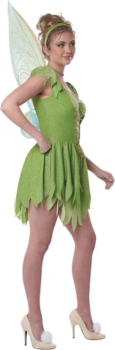 Vista 2 de Adult Classic Fairy Tinkerbell Womens Halloween Costume