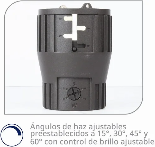 Vista 3 de Iluminación de paisaje WAC, luz enterrada de 3 pulgadas LED de 12 V con ángulo de haz ajustable y control de brillo integral 2700 K en bronce