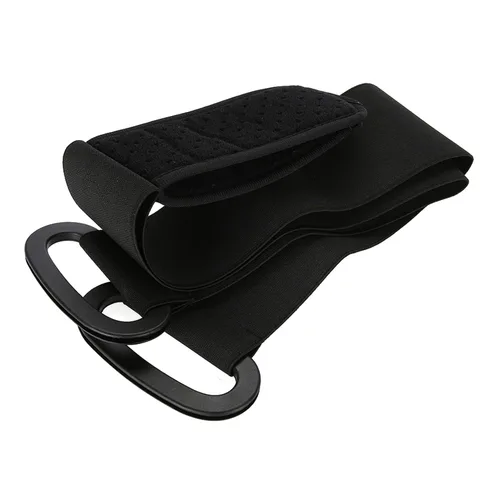 Vista 4 de Correa de ejercicio de estiramiento, cinturón de entrenamiento de tobillo plantar, bandas de resistencia para ejercicio de fuerza, 3.3 pies de largo