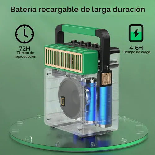 Vista 5 de JYX Sistema de altavoces PA Bluetooth con 2 micrófonos inalámbricos, máquina de karaoke retro de 60 W con luces LED, soporta grabación, entrada