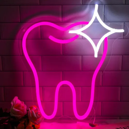 Vista 10 de Letrero de neón de café para decoración de pared, luces LED, decoración abierta, luz de neón para decoración de puertas, accesorios de sala