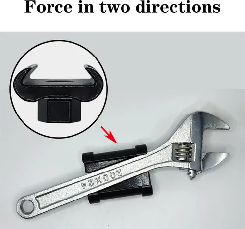 Vista 5 de Extensor de llave universal para llave hexagonal de 1/2 pulgada o 0.827 in Wrench Extension Adapter, Torque Multiplier, Cheater Bar, Break Bars