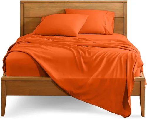 Vista 34 de Bare Home Juego de Sábanas Twin - Sábanas de Cama de Microfibra Ultra-Suave 1800 - Doble Cepillado - Bolsillos Profundos - Ajuste Fácil - Extra