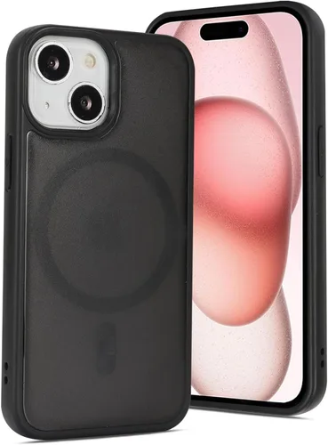 Vista 19 de Funda magnética para iPhone SE 2020/2nd/2022/3rd y iPhone 7/8, protección contra caídas de grado militar, delgada, translúcida mate, a prueba