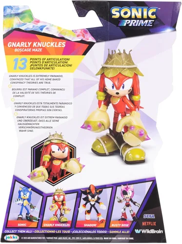 Vista 7 de Sonic Prime Figura de acción articulada de 5 pulgadas - Nudillos Gnarly
