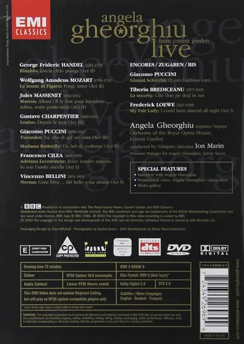 Vista 2 de Angela Gheorghiu - Live from Covent Garden