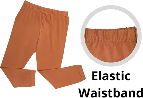 Vista 16 de GUISBY Conjunto de pijama de rayón de bambú para niños y niñas, ajuste cómodo, para uso diario, conjunto de pijama de 2 piezas