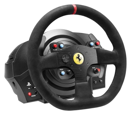 Vista 2 de Thrustmaster T300 Ferrari Integral Racing Wheel Alcantara Edition Racing Wheel with pedals (PS5, PS4, PC)