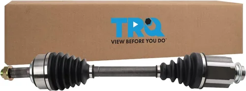 Vista 61 de TRQ Conjunto de eje CV delantero del lado del conductor o del pasajero Compatible con Subaru Crosstrek 2016-2017 2014-2015 XV Crosstrek Para
