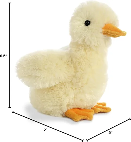 Vista 6 de Aurora® Adorable Mini Flopsie™ Patito de peluche – Mini compañeros listos para aventuras juguetonas – para niños de todas las edades, niños