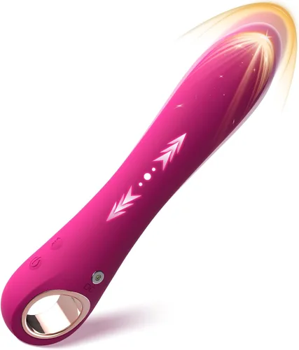 Vista 10 de Sex Toys - Consolador vibrador de punto G - Tuitionua - Juguetes de silicona ultrasuave para adultos con 10 modos de vibración, vibradores juguete