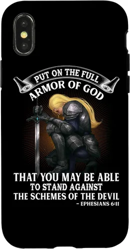 Vista 5 de Laying Down The Full Armor of God Case for iPhone 17