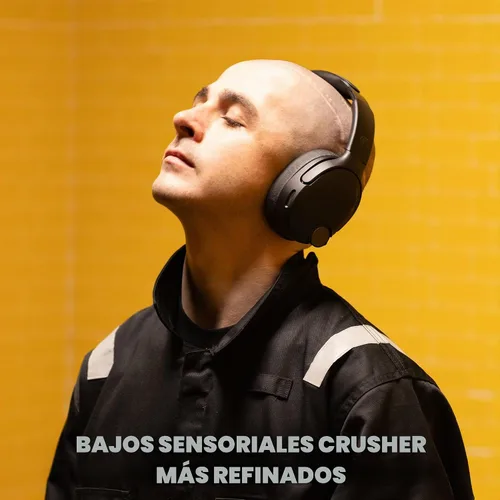 Vista 2 de Skullcandy Crusher 1080 ANC - Auriculares con sonido de Bose - True Black Negro verdadero