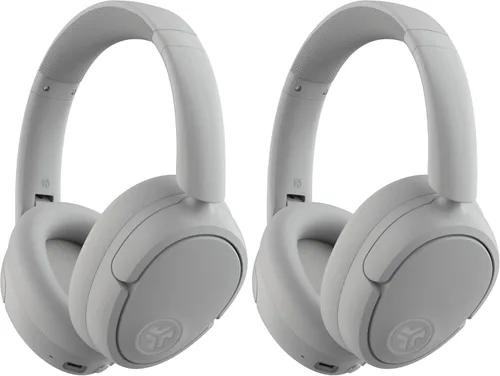 Vista 10 de JLab JBuds Lux ANC, auriculares para colocar sobre la oreja, cancelación activa de ruido, Bluetooth, grafito (paquete de 2)