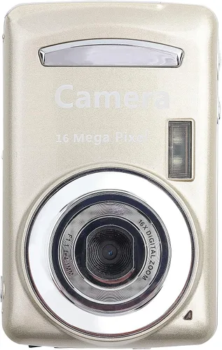 Vista 3 de Cámara digital, cámara de video digital con zoom de 16 MP y 16X, cámara compacta de 30 FPS 720P con pantalla LCD de 2.4 pulgadas