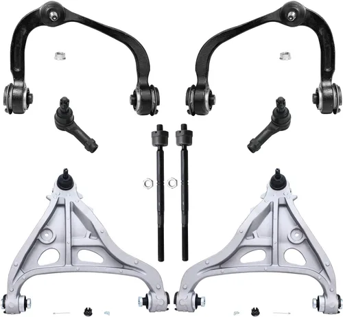 Vista 97 de Detroit Axle - Kit de brazos de control de extremo de 8 piezas para Toyota 2001-2003 Highlander 2002-2003 Camry Lexus ES300, 2 conjuntos de brazos