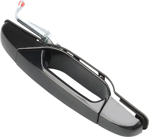 Vista 7 de Juego de 4 manijas negras para puerta exterior delantera y trasera, lado del pasajero, compatible con Chevy Silverado 1500 Tahoe Suburban GMC Sierra
