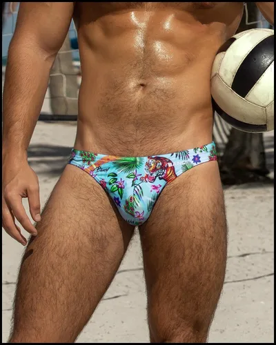 Vista 26 de Bang Men's Swimwear - Swim Mini Brief - Low Rise Fit Bikini Swimsuit