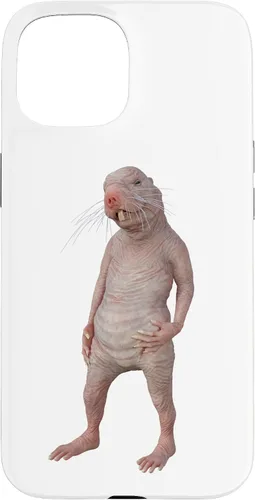 Vista 6 de Carcasa para iPhone 16 Live Weird Funny Naked Mole Rat Strange Animal Case