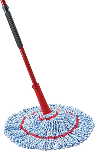 Vista 4 de O-Cedar MicroTwist - Recambio de trapeador giratorio de microfibra (paquete de 3)