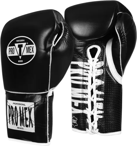 Vista 2 de Guantes de boxeo Title Boxing Pro Mex Professional Edge con cordones para entrenamiento/sparring