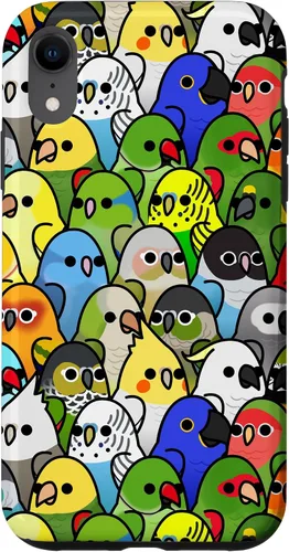 Vista 25 de Too Many Birds! Case for iPhone 17