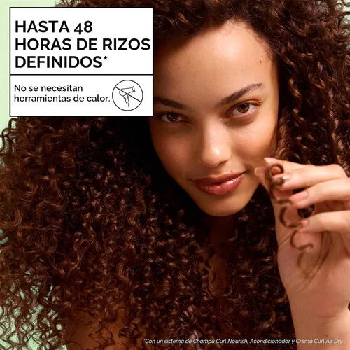 Vista 3 de Champú Garnier Fructis para cabellos rizados (12,5 fl oz)