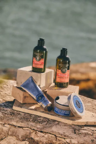 Vista 7 de L'OCCITANE Acondicionador de reparación intensivo: cabello más brillante y más fuerte, infundido con aceites esenciales 100% naturales, para cabello