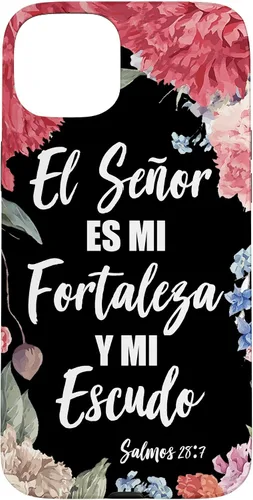 Vista 9 de El Señor ES Mi Fortaleza - Funda con versículo bíblico cristiano español para iPhone 17
