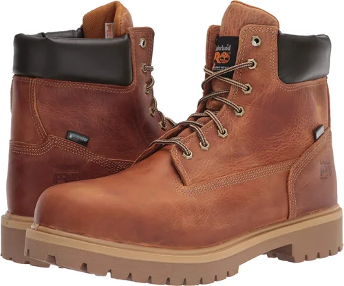 Vista 7 de Timberland PRO Botas de trabajo industriales impermeables con aislamiento de punta suave de 6 pulgadas para hombre