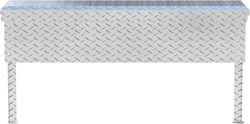 Vista 8 de UWS EC30201 Caja de herramientas lateral de aluminio de pared pesada de 48 pulgadas con perfil bajo, tapa RigidCore