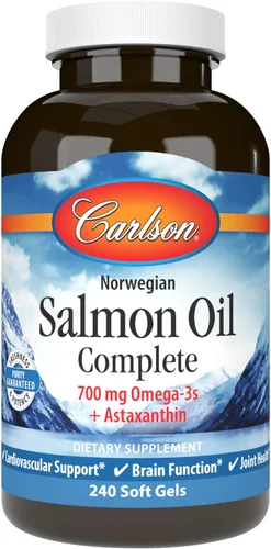 Vista 8 de Carlson Labs - Aceite de salmón en gel suave, 60