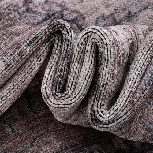 Vista 7 de Unique Loom Mangata Collection - Alfombra de área Mariah (Runner 2' 0" x 7' 10", marfil y gris/negro)