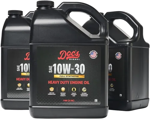 Vista 13 de Doc's Diesel 10W-30 - Aceite de motor diésel totalmente sintético de alta resistencia DOCS10W30 1 galón
