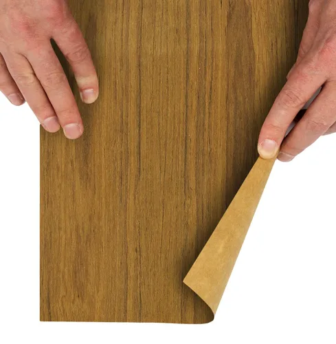 Vista 6 de Chapa de madera de birch de Edge Supply, corte rotatorio, 24” x 48”, sin pegar, respaldo de papel de 10 mil, chapa de roble de cara de grado “A