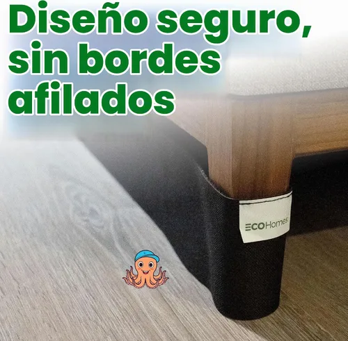 Vista 8 de ECOHomes - Correa elástica para debajo del sofá, bloqueador de juguetes (9 pies por 3 pulgadas)