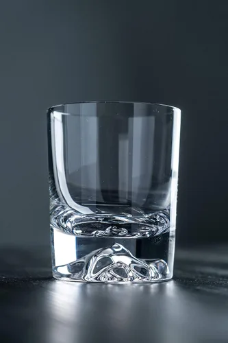 Vista 8 de Amehla "Foundation Crystal Rocks - Vasos de whisky de 10 onzas con base pesada montañas, vaso de whisky de montaña para bourbon - Elegante vaso