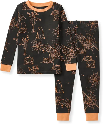 Vista 29 de Burt's Bees Baby Conjunto de Pijama de 2 Piezas para Niños con Camiseta de Manga Larga y Pantalones de Algodón Orgánico Guitarra acústica.