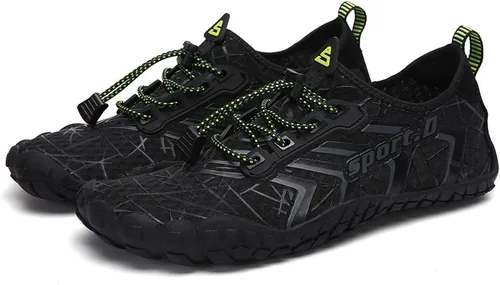 Vista 6 de UBFEN Zapatos de agua para natación, zapatos de natación para hombre y mujer, deportes de playa, secado rápido, descalzos para navegación, pesca