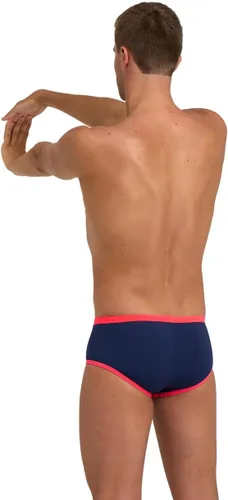 Vista 2 de Arena Calzoncillos de baño con logotipo grande para hombre