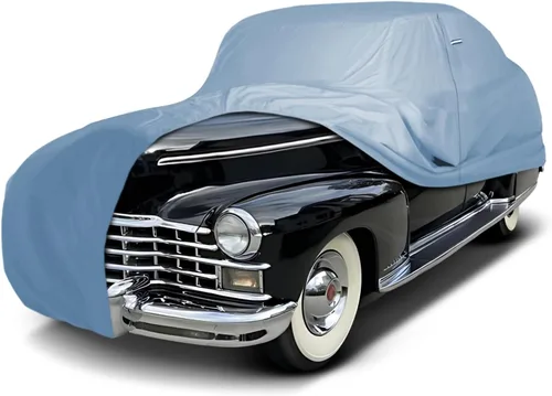 Vista 63 de iCarCover Funda de automóvil personalizada para Cadillac 60 Special (1938-1941), impermeable, para todo tipo de clima, lluvia, nieve, UV, protector
