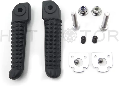 Vista 7 de Apoya pies de pedal delantero, color negro, para Yamaha Yzf-R1 Yzf-R6 Yzf R6 R1 1999-2011.